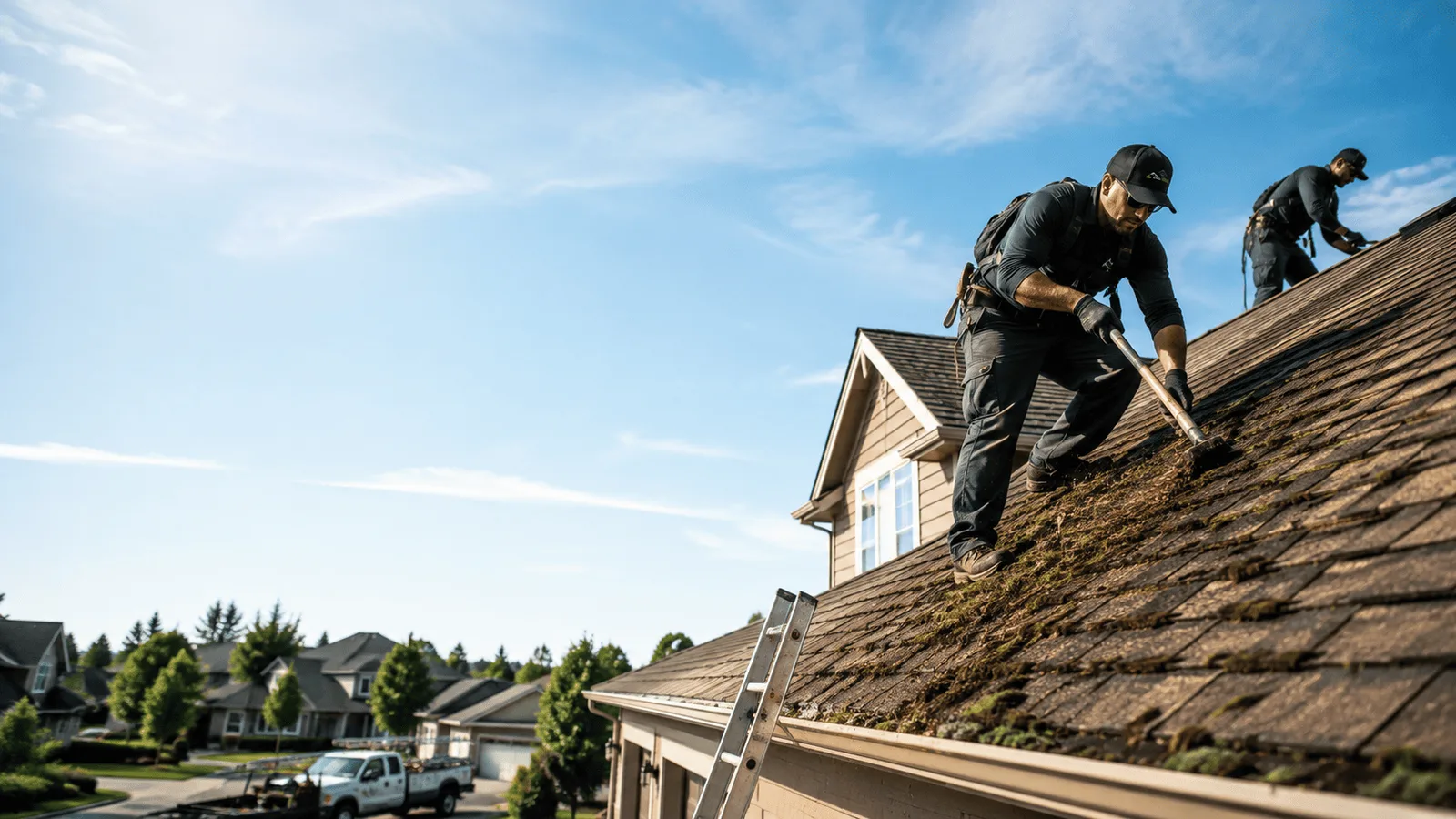 Roof Moss Removal in Roseland, NE near me